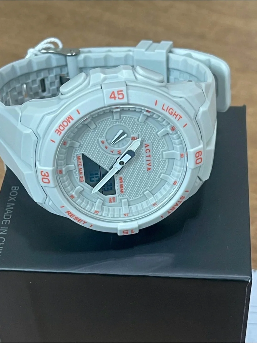 Activa Spry X Invicta Digital Essentials Men 53mm ABS Grey SK160 New